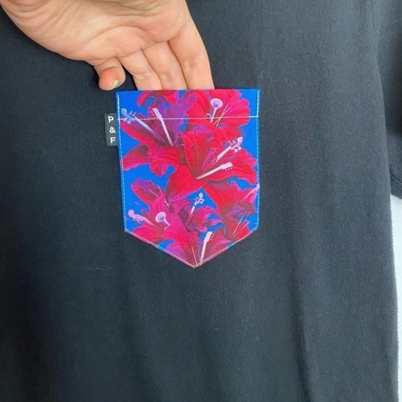 Poches & Fils Tshirt Mens Medium Unisex P&F Montreal Tee Crewneck Short Sleeve - Picture 3 of 6